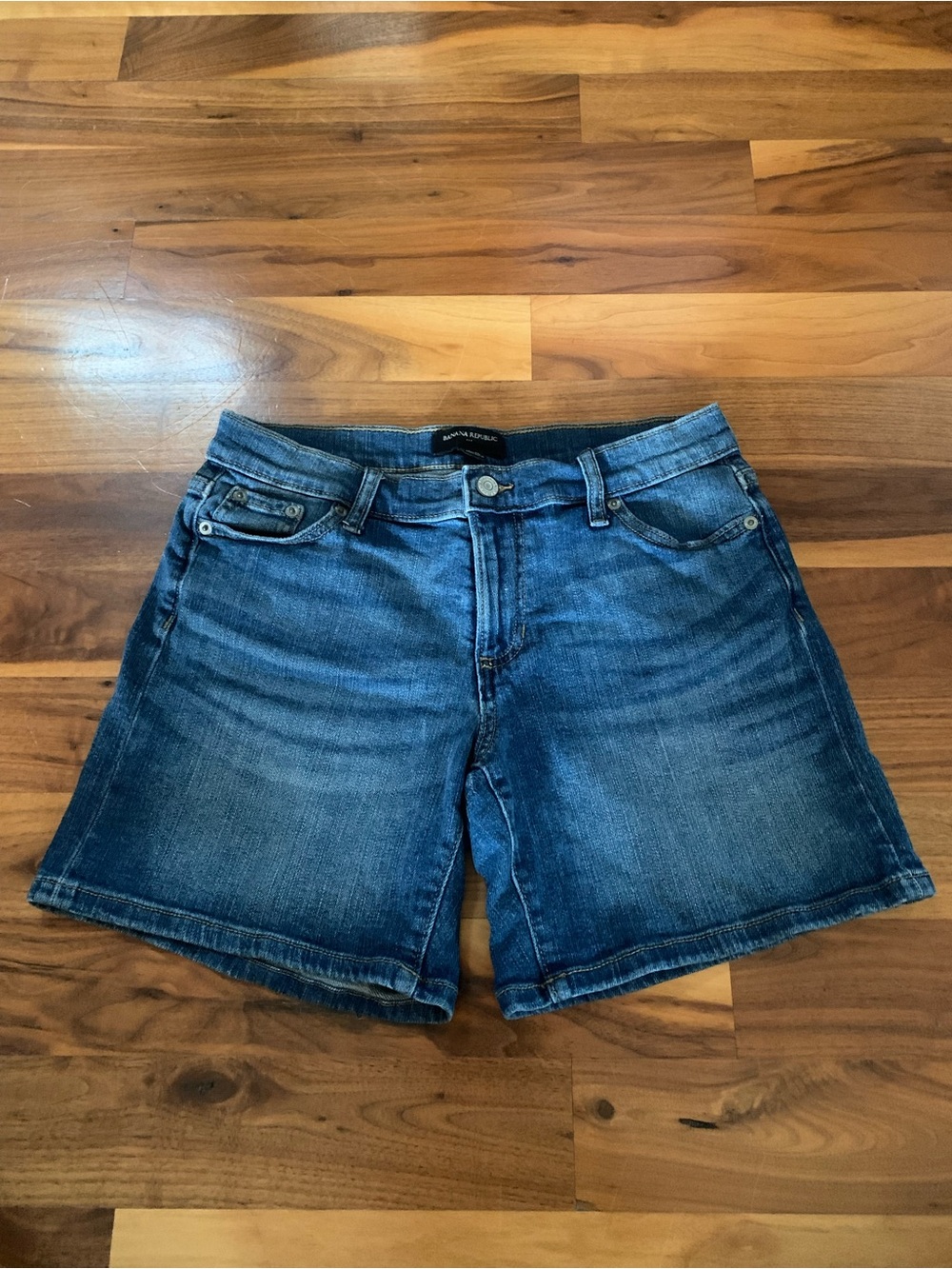 Banana Republic Medium Wash Denim Shorts